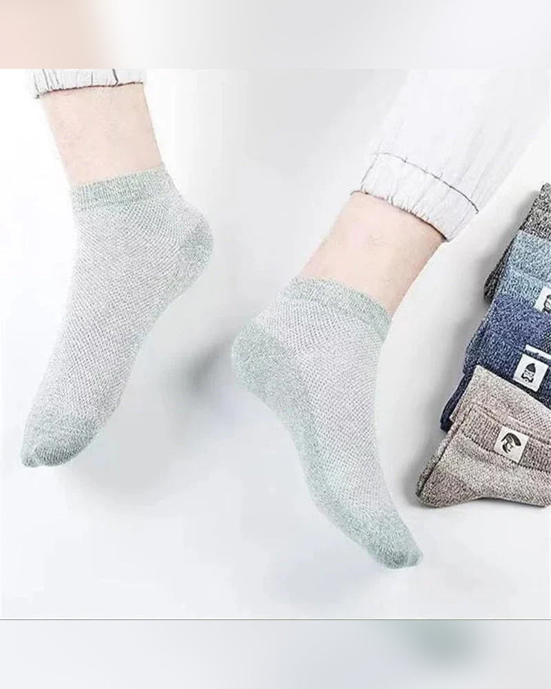 Chaussettes Respirant Antibactérien Déodorant