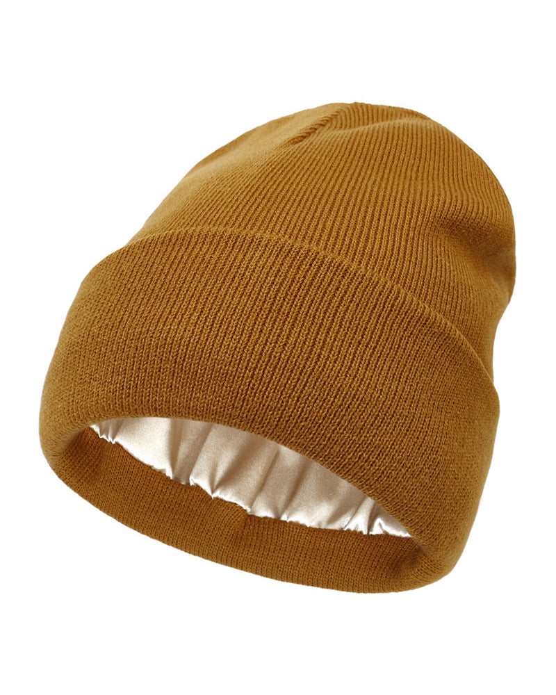Bonnet Uni Tissé