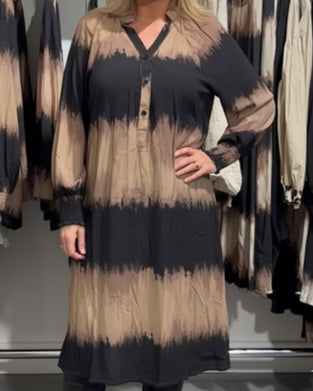 Robe Manches Longues Dégradé