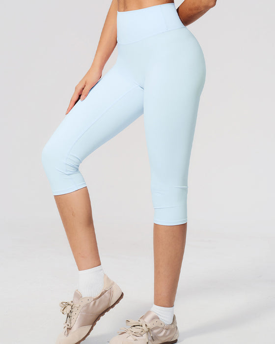 Leggings Yoga Taille Haute Mi-Longue
