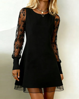 Robe Maille Couture À La Mode