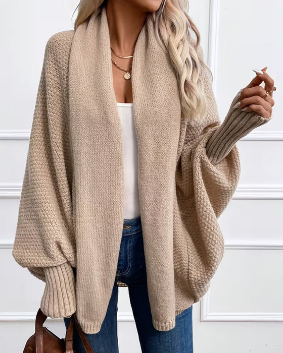 Cardigan Raglan Manches Ballon