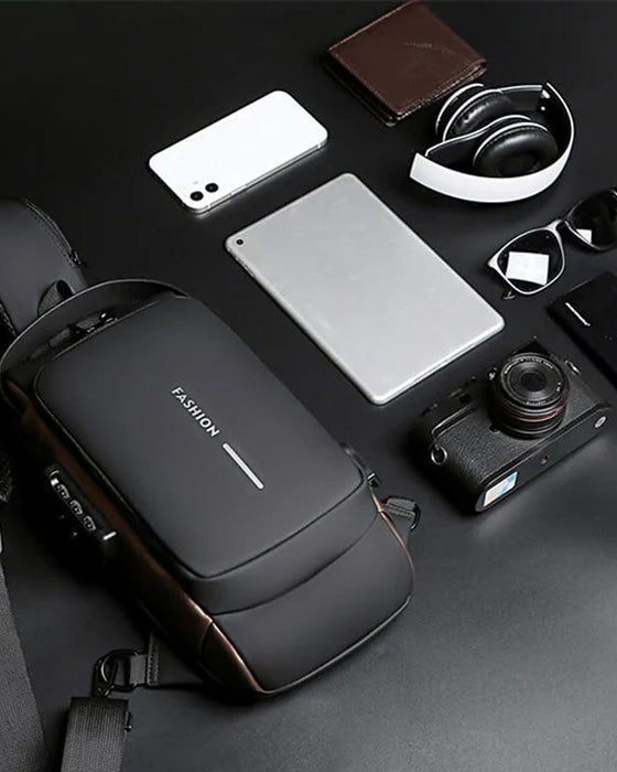 Sac de poitrine antivol avec mot de passe