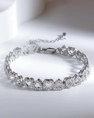 Bracelet Amour Diamant Mode