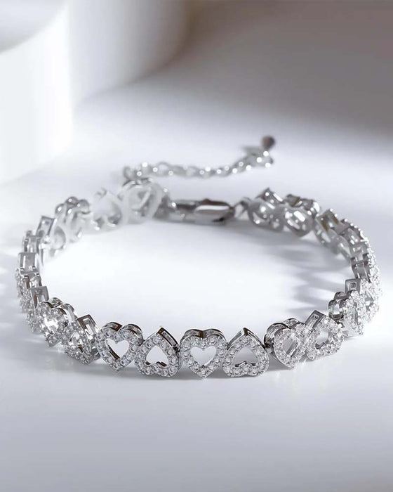 Bracelet Amour Diamant Mode