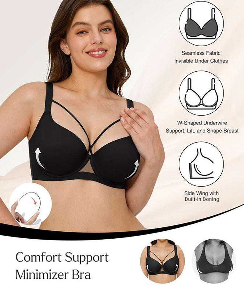 Soutien-Gorge Push-Up Léger Grande Taille