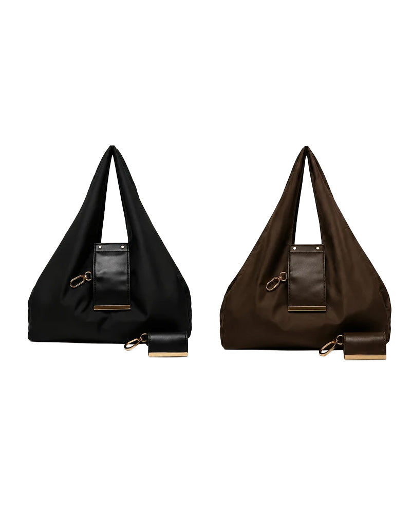 Sac Transformable Charm – Tote En Cuir Vegan Élégant & Charm Porte-Clés