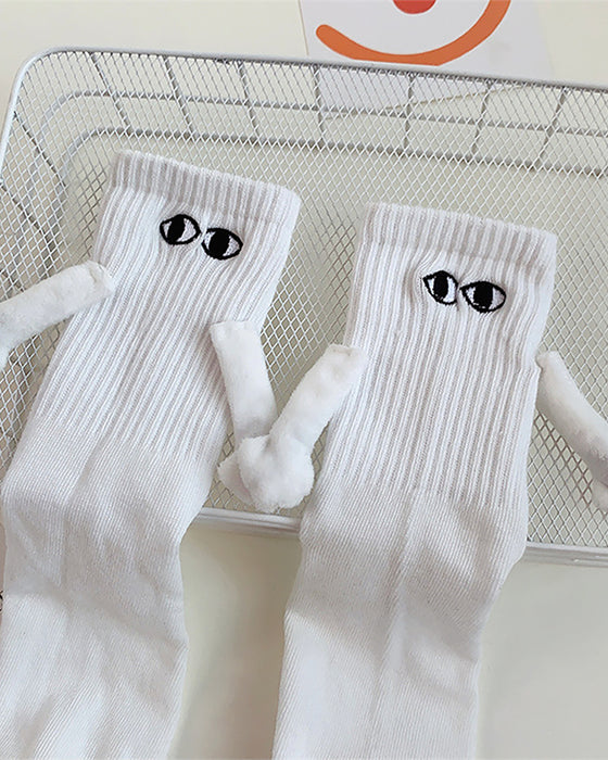 Chaussettes Magnétiques à Mains Jointes