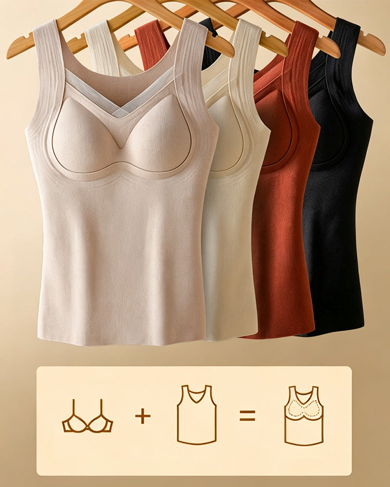 Débardeur Dentelle Une Pièce Soutien-Gorge Intégré