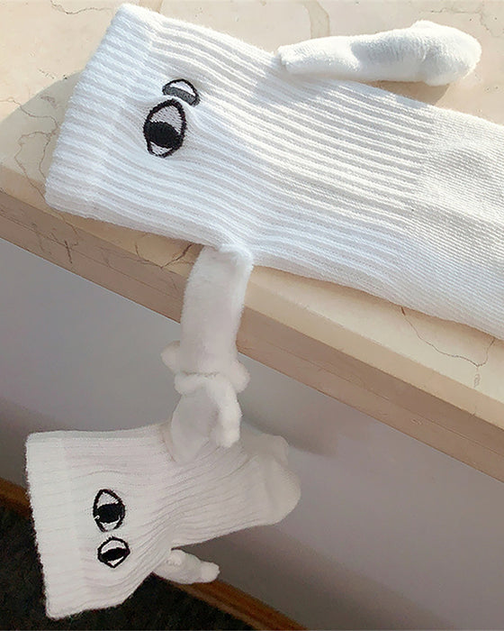 Chaussettes Magnétiques à Mains Jointes