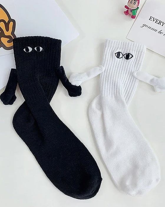 Chaussettes Magnétiques à Mains Jointes