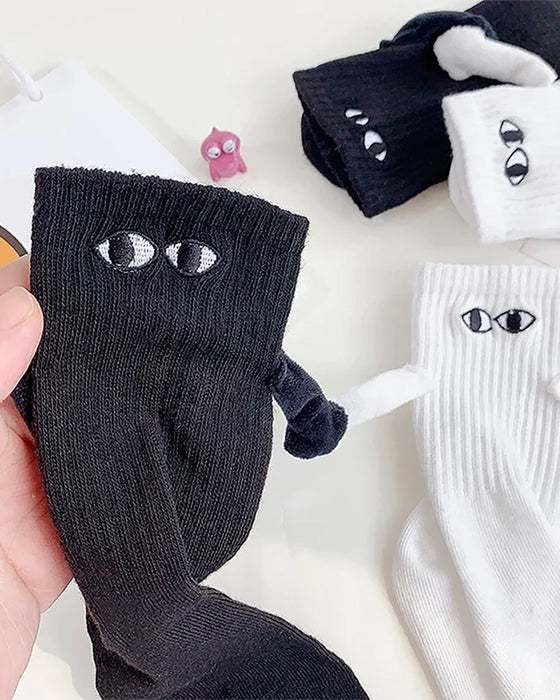 Chaussettes Magnétiques à Mains Jointes