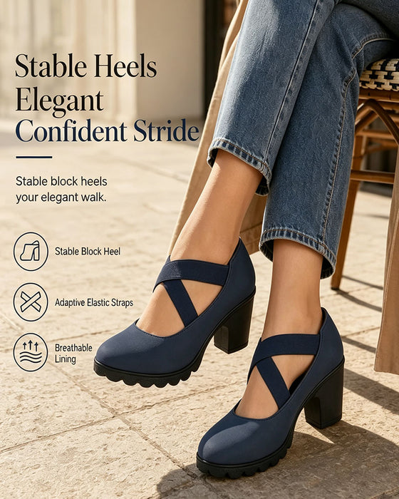 Chaussures Vintage Croix Lacets