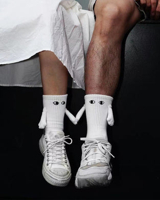 Chaussettes Magnétiques à Mains Jointes