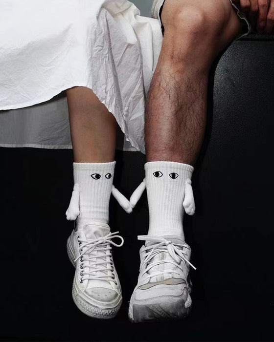 Chaussettes Magnétiques à Mains Jointes