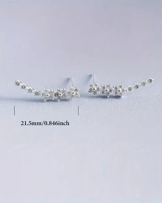 Boucles d'oreilles étoiles douces et élégantes