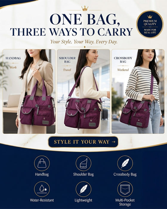 Sac fourre-tout imperméable grande capacité pour femmes