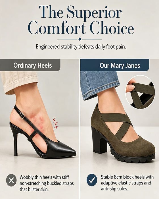 Chaussures Vintage Croix Lacets