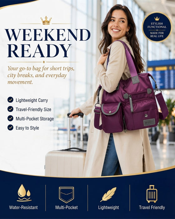 Sac fourre-tout imperméable grande capacité pour femmes