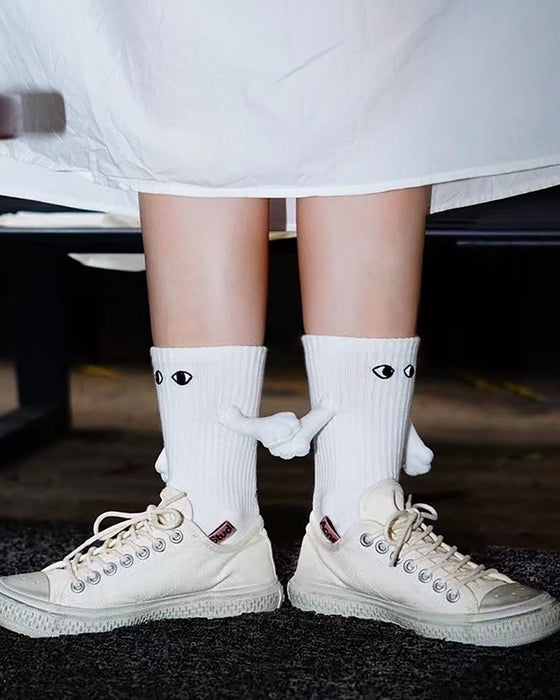 Chaussettes Magnétiques à Mains Jointes