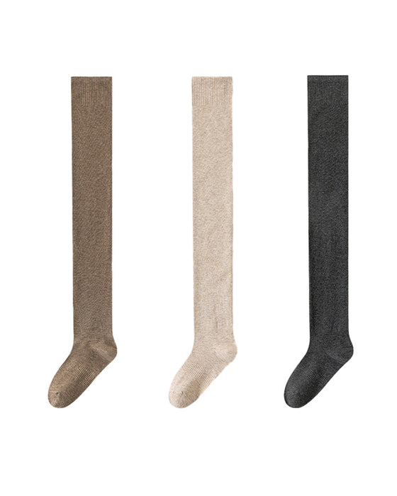 Chaussettes Hautes Épaisses