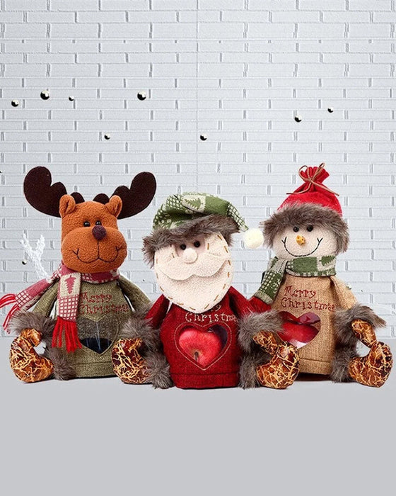 Sac de pommes de Noël