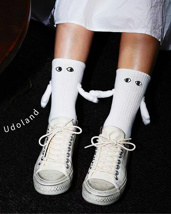 Chaussettes Magnétiques à Mains Jointes