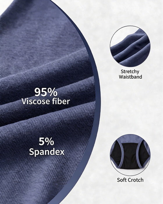 Culotte Taille Haute Flux Abondant Règles Anti-Fuite