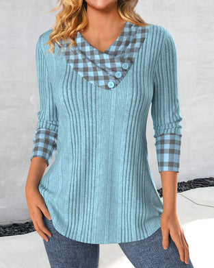 Blouses boutons unis