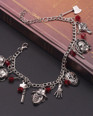 Bracelet masque Jason pour la Toussaint