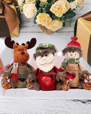 Sac de pommes de Noël