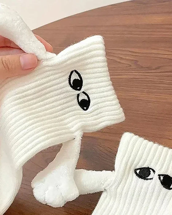 Chaussettes Magnétiques à Mains Jointes