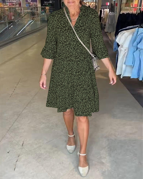 Robe Imprimé Léopard