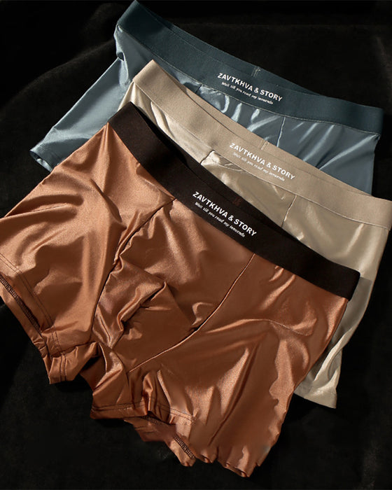 Luxe Soie Glacée Boxer Homme