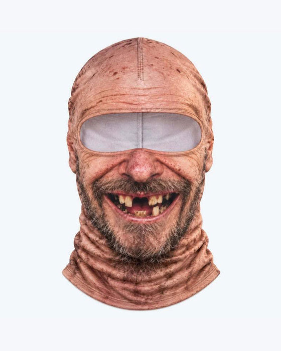 Masque Drôle 3d Grincheux Vieil Homme Ski