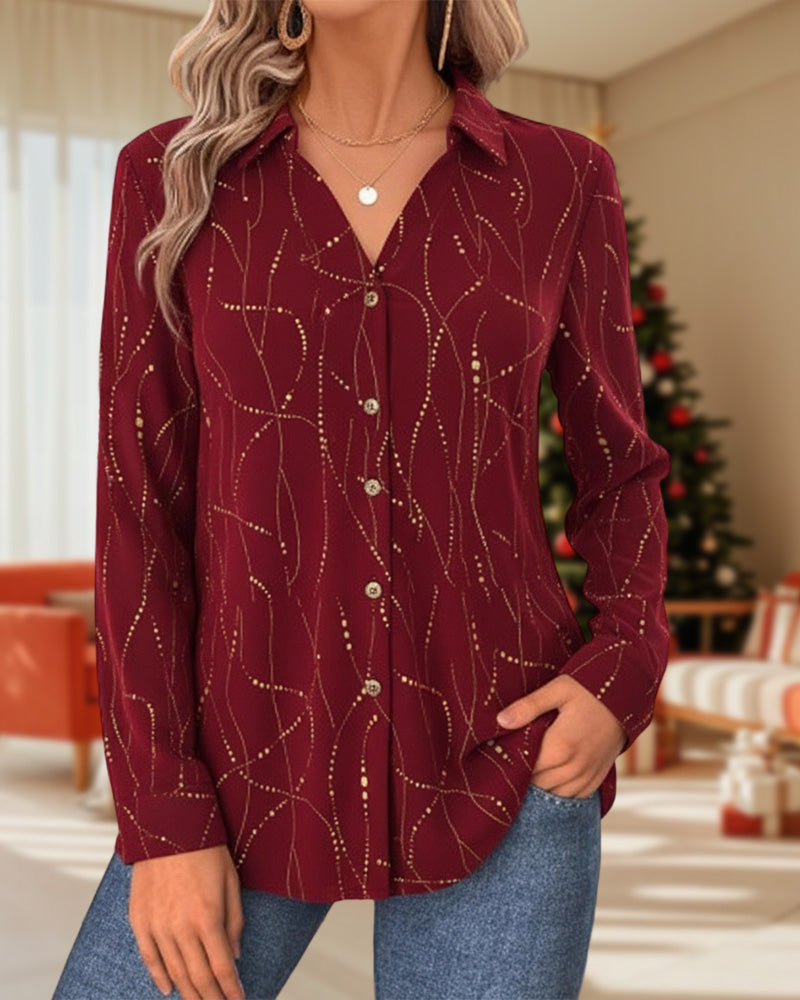 Top Avec Détail De Point De Couture, Coupe Large