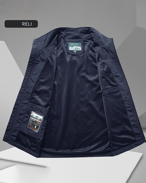 Soldes Limités Dans Le Temps – 50 % De Réduction🔥🧥 Veste Sans Manches Oversized Pour Homme Avec Poches