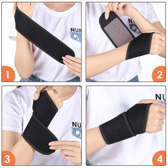 Support Poignet Thérapie Thermique Compression