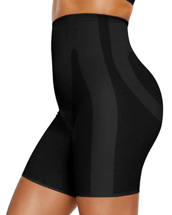 Gaine De Contrôle Du Ventre Shapewear Shorts Confortables Respirantes Pour Femmes Shorts Gainants Élévateurs De Fesses Taille Haute Sous-Vêtement Sans Couture Sous Robe
