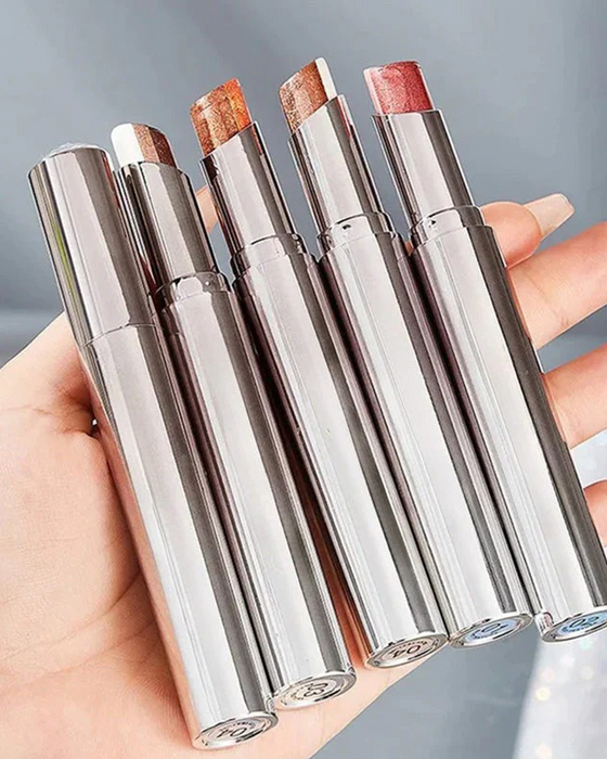 Crayon Fard À Paupières Pailleté Waterproof Avec Dégradé De Couleurs