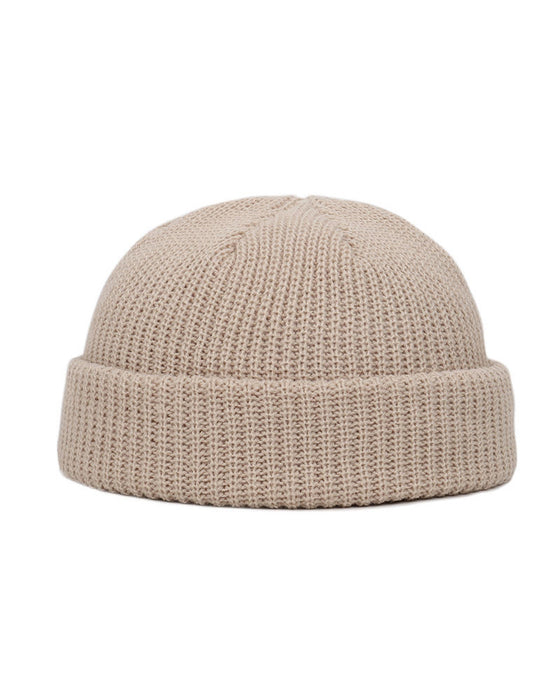 Bonnet Côtelé Tricoté Homme