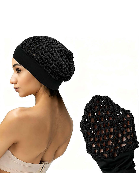 Bonnet Élastique À Large Bord Pour Sommeil