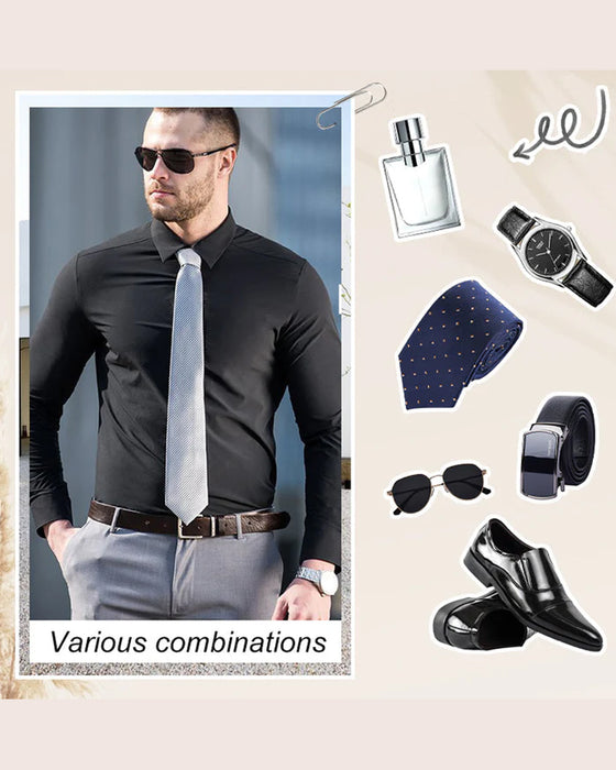 Chemise Homme Manches Longues Unie