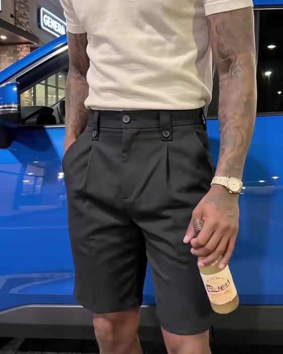 Short Décontracté Polyvalent Homme Costume
