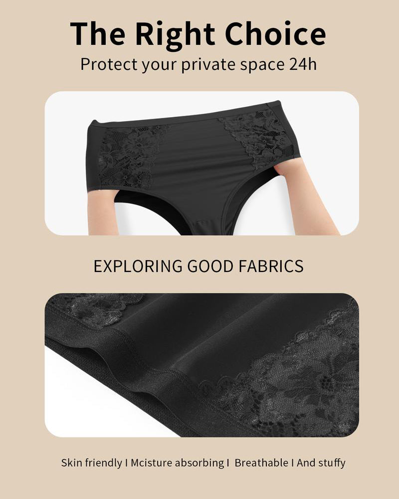 Sous-Vêtements Couverture Totale Doux Postpartum Élastique Femmes