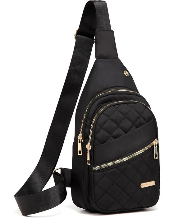 Sac À Dos Sling Crossbody Pour Femme Homme