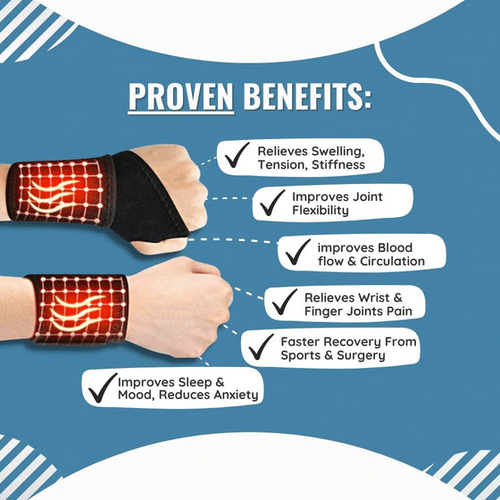 Support Poignet Thérapie Thermique Compression