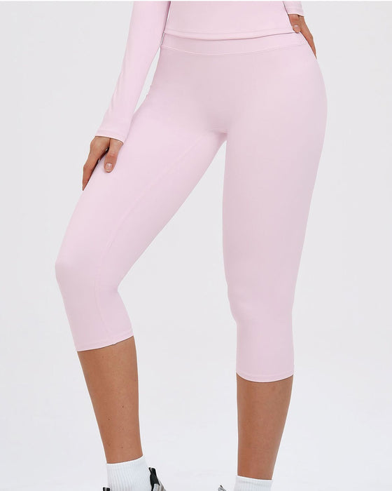 Leggings Yoga Taille Haute Mi-Longue