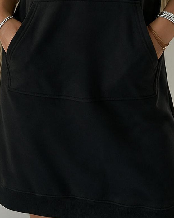 Robe Dentelle Assemblé À Capuche Sweat