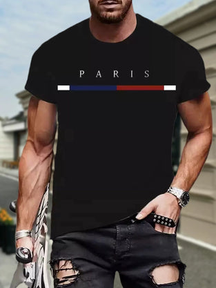 T-Shirt Séchage Rapide Encolure Ronde Manche Courte